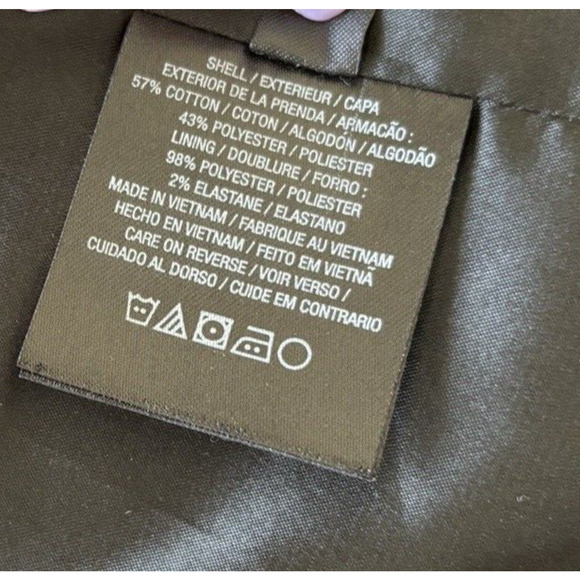 Tahari Jacket Womens Sz 8 Leopard Print Blazer Animal Print Ruffle Neck Coat - Picture 7 of 7